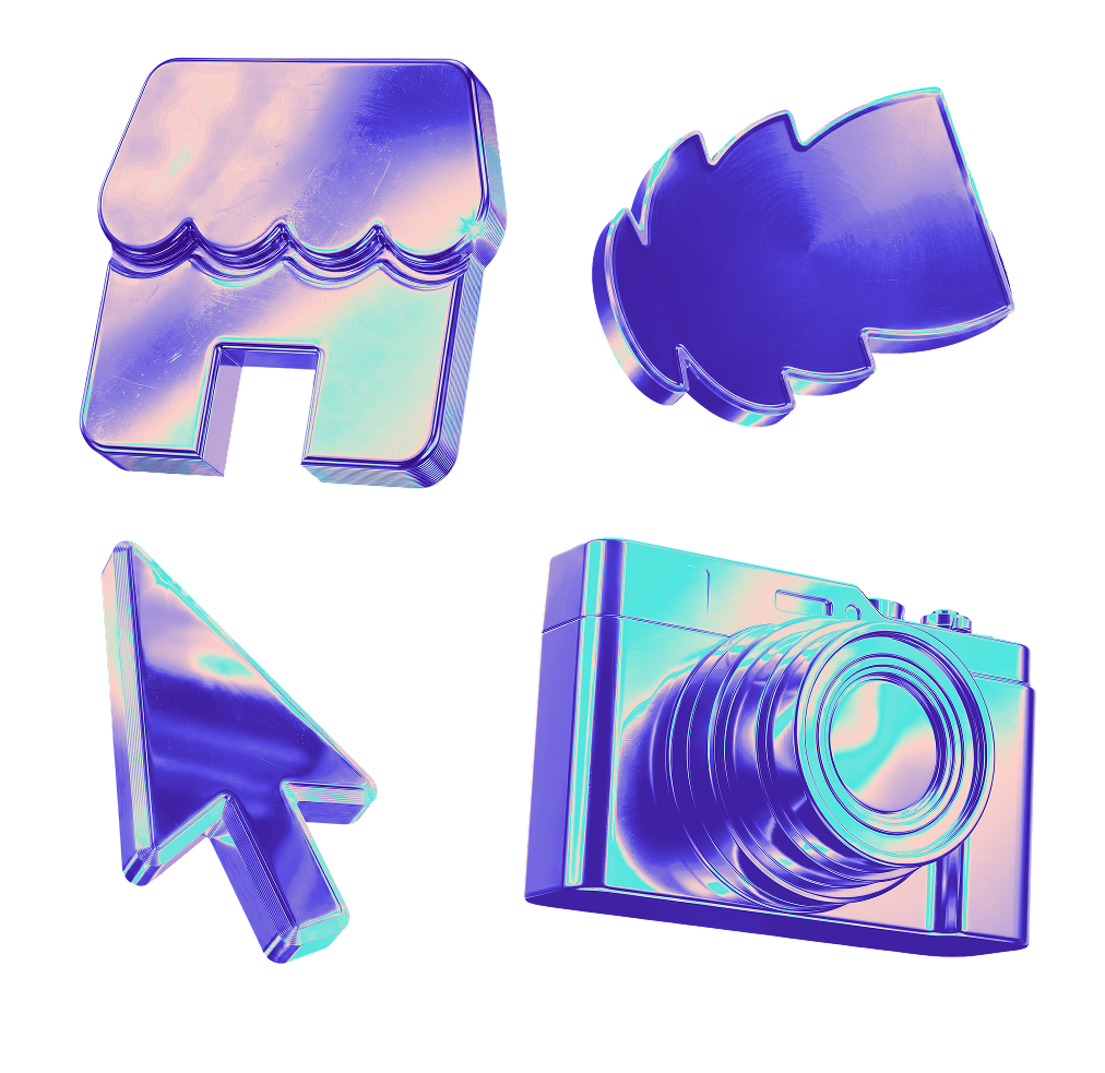 Hero Section 3D Elements